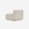 Modern design 4-zits modulaire bank met poef Yuna-4P Catalogus