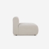 Modern design 4-zits modulaire bank met poef Yuna-4P Voorraad