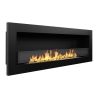 Inbouw bio-ethanol haard wandhaard biohaard 120x40 Livorno 120 zwart Verkoop