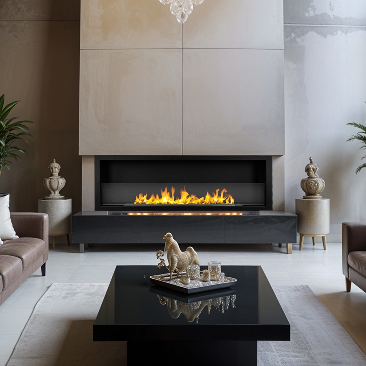 Inbouw bio-ethanol wandhaard Biocamino 120x40 Furore 120 Aanbieding Inbouw bio-ethanol wandhaard Biocamino 120x40 Furore 120 Aanbieding
