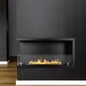 Inbouw hoek bio-ethanol haard 90x45 Sutri 90 