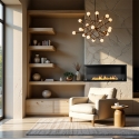 Inbouw bio-ethanol hoekhaard biocamino 120x45 Sutri 120 Model