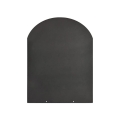Vloerbeschermer voor hout- en pelletkachels van staal 80x60 Aanbieding