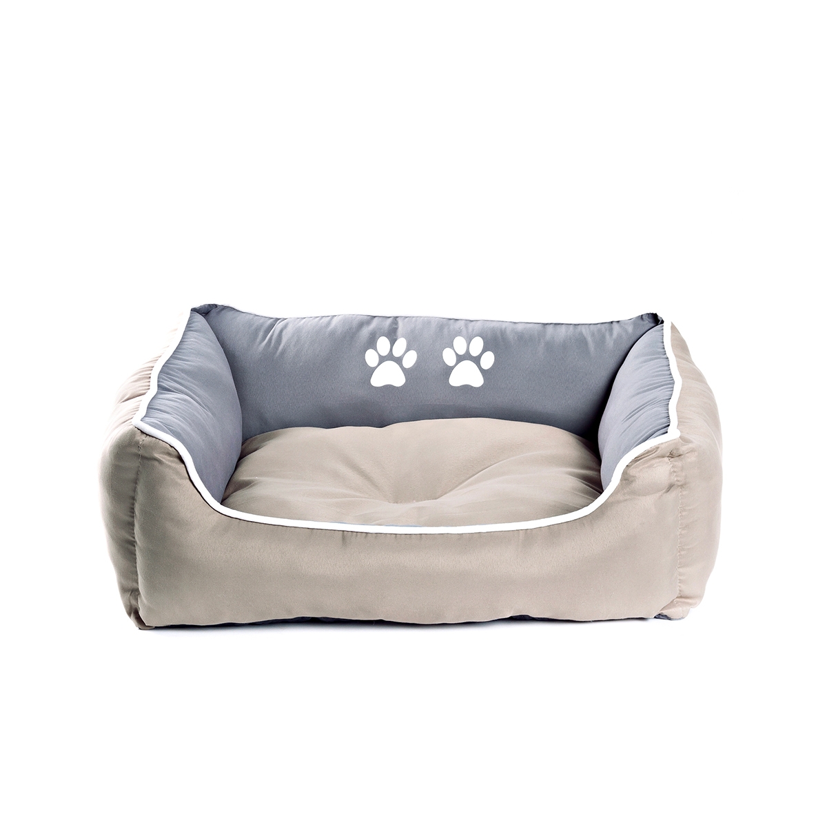 Zachte hondenmand of kattenmand 62x50 cm Pawprints Aanbieding