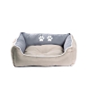 Zachte hondenmand of kattenmand 62x50 cm Pawprints Aanbieding
