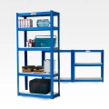 Metalen kast met stalen planken 150x70x30 cm 950 kg Element Aanbieding