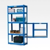 Metalen kast met stalen planken 150x70x30 cm 950 kg Element Aanbieding