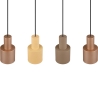 Design hanglamp met 4 multicolor lampen Orkan Aanbod