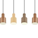 Design hanglamp met 4 multicolor lampen Orkan Korting