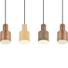 Design hanglamp met 4 multicolor lampen Orkan Korting