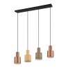 Design hanglamp met 4 multicolor lampen Orkan Kortingen