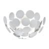 Witte metalen design plafondlamp voor woonkamer en slaapkamer Ardik Aanbieding