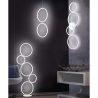 Moderne LED-vloerlamp met 5 ringen en dimbare verlichting Nural Korting
