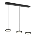 Moderne zwarte LED hanglamp met 3 dimbare lampen Pular Aanbieding