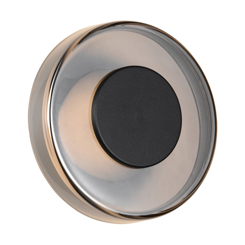 Moderne ronde plafondlamp LED dimbaar 22cm van glas Chram Aanbieding