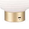 Moderne LED-tafellamp met oplaadbare batterij Naira Kortingen