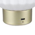 Moderne elegante LED-tafellamp, oplaadbaar - Arina Korting