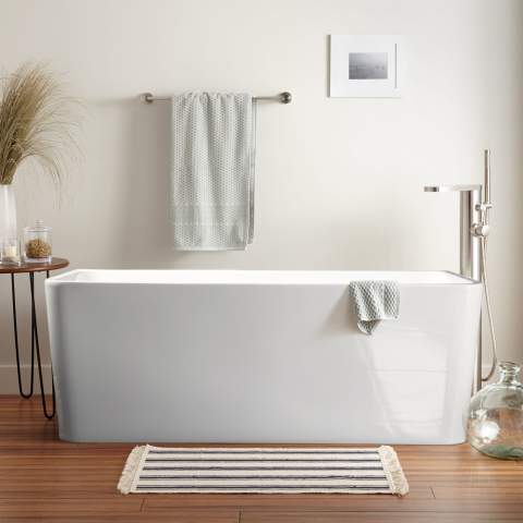 Vrijstaande badkuip in klassiek design Andro Aanbieding
