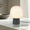 Moderne design bureaulamp met glazen lampenkap Trist Verkoop