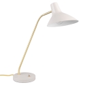 Elegante verstelbare bureaulamp in goudkleurig metaal Jarak Kortingen
