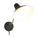 Moderne metalen wandlamp met verstelbare arm Lumio Aanbod