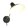 Moderne metalen wandlamp met verstelbare arm Lumio Aanbod
