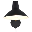 Moderne metalen wandlamp met verstelbare arm Lumio Korting