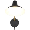 Moderne metalen wandlamp met verstelbare arm Lumio Kortingen