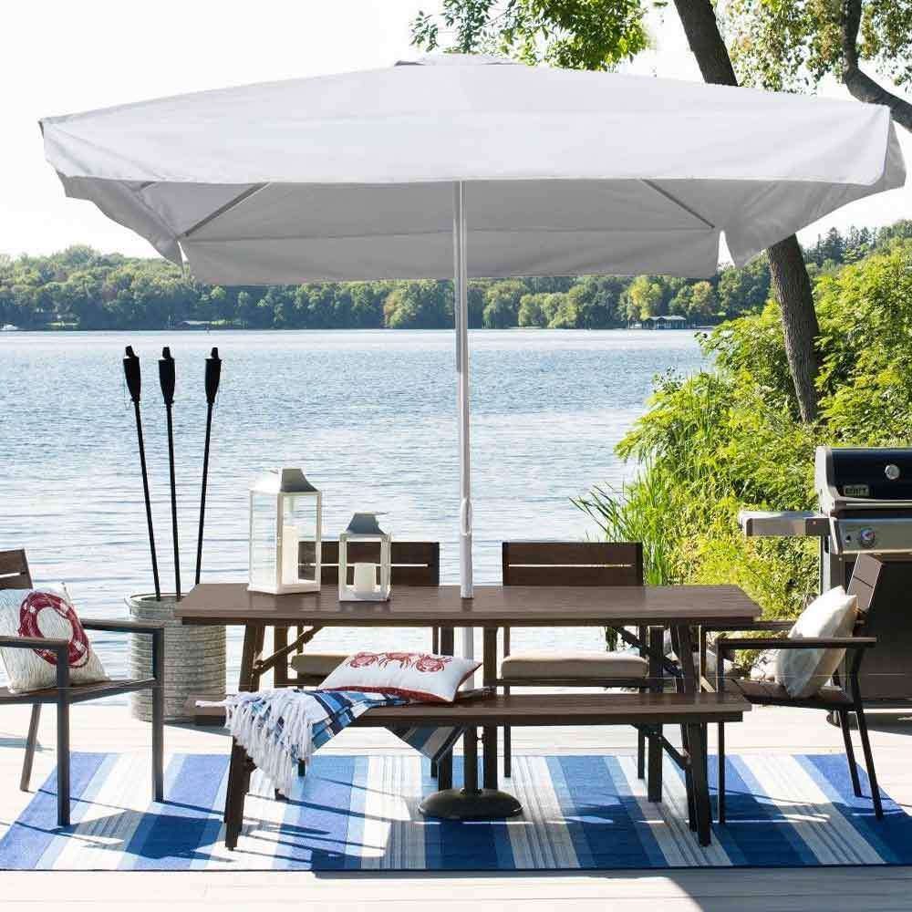 tuinparasol met centrale stang MARTE
