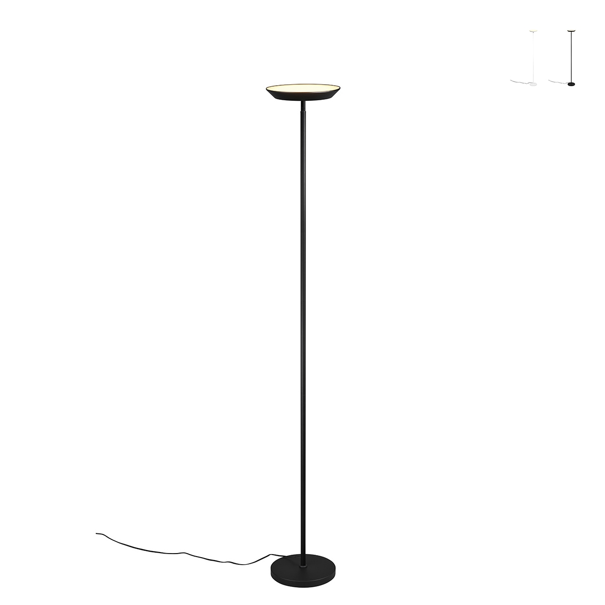 Moderne staande lamp met LED-verlichting en touch-dimmer Avira Aanbieding Moderne staande lamp met LED-verlichting en touch-dimmer Avira Aanbieding