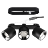 Moderne plafondlamp met 3 richtbare LED-spots voor keukeneiland Kleia Aanbod