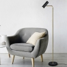 Moderne vloerlamp met verstelbare spot Yaruk Verkoop