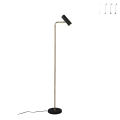 Moderne vloerlamp met verstelbare spot Yaruk Aanbieding
