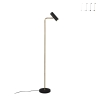 Moderne vloerlamp met verstelbare spot Yaruk Aanbieding