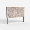 Ingelegd houten hoofdeinde 174x135 cm voor tweepersoonsbed Juno Verkoop