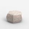Moderne witte houten salontafel Zena Aanbod