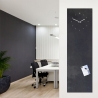 Industriële verticale magnetische krijtbord wandklok Keuze