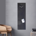 Industriële verticale magnetische krijtbord wandklok Aanbieding