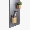 Industriële verticale magnetische krijtbord wandklok Karakteristieken