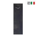Industriële verticale magnetische krijtbord wandklok Korting
