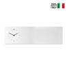 Magnetisch krijtbord wandklok horizontaal modern design Lavagna Karakteristieken