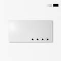 Moderne magnetische wand sleutelhanger krijtbord Mini Aanbieding