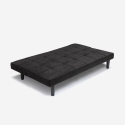 Stoffen design 2-zits slaapbank Giada Dark Keuze