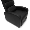 Kunstleren relaxfauteuil Alice met voetsteun 