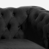 Fauteuil voor de woonkamer in klassieke stijl Chesterfield in fluweel Coventry Catalogus