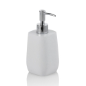 Badkamer accessoire set van witte hars Capua Verkoop