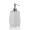 Badkamer accessoire set van witte hars Capua Verkoop