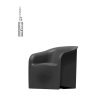 Buitenstoel polyethyleen tuin, balkon en horeca Lady Aanbod
