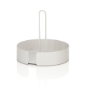Wit metalen rond dienblad Joko Korting