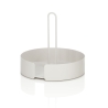 Wit metalen rond dienblad Joko Korting